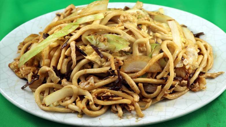 木须肉炒面 Mu-Shu Stir-fried Noodles